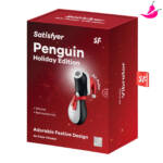 Satisfyer Penguin Holiday Edition - Vibrador e Estimulador de Clitóris  com 11 Modos de Vibração à Prova D’Água