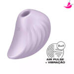 Satisfyer Pearl Diver - Sugador e Estimulador de Clitóris com Ondas de Pressão à Prova D’Água
