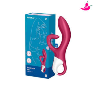 Satisfyer Embrace Me - Estimulador de Clitóris e Ponto G com Motor Duplo e 12 Modos de Vibrações Potentes à Prova D’Água