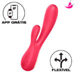 Satisfyer Mono Flex - Vibrador e Estimulador Multifuncional com controle via APP