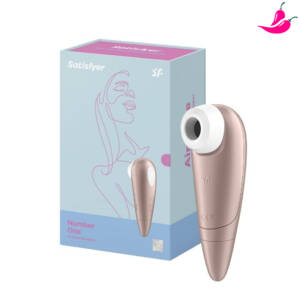 Satisfyer Number One - Sugador e Estimulador de Clitóris com Ondas de Pressão à Prova D’Água