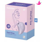Satisfyer Pearl Diver - Sugador e Estimulador de Clitóris com Ondas de Pressão à Prova D’Água
