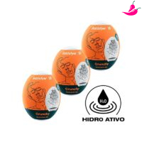 Conjunto de ovos de masturbação, 3 peças - Crunchy