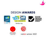 Satisfyer Curvy 1+ - Estimulador Clitoriano com 11 Intensidades de Pulsação e Vibração e Controle via APP