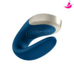 Satisfyer Double Love Luxury - Vibrador para Casal com Controle Remoto e 11 Modos de Vibração e Controle via APP