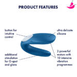 Satisfyer Double Whale - Vibrador para Casais