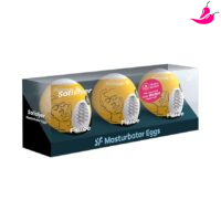 Conjunto de ovos de masturbação, 3 peças - Fierce