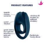 Satisfyer Incredible Duo - Anel Peniano