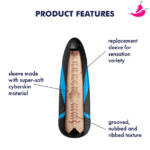 Satisfyer Tri Delights - Acessório para Masturbadores