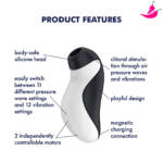 Satisfyer Orca - Vibrador e Estimulador de Clitóris