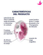 Satisfyer Cloud Dancer - Vibração Dupla