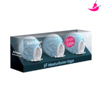Conjunto de ovos de masturbação, 3 peças - Savage