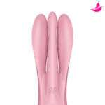 Satisfyer Threesome 1 - Estimulador de Clitóris com 12 Modos de Vibração à Prova D’Água