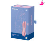 Satisfyer Threesome 1 - Estimulador de Clitóris com 12 Modos de Vibração à Prova D’Água