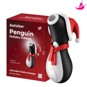 Satisfyer Penguin Holiday Edition - Vibrador e Estimulador de Clitóris  com 11 Modos de Vibração à Prova D’Água