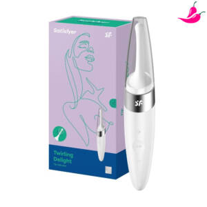 Satisfyer Twirling Delight - Vibrador para Estimulo Corporal e Clitoriano à Prova D’Água