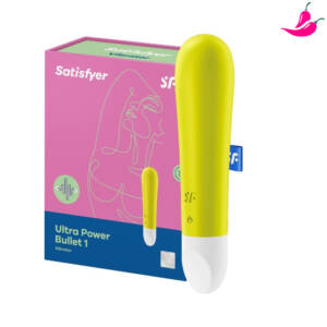 Satisfyer Ultra Power Bullet 1 - Estimulador de Clitóris com 12 Modos de Vibração à Prova D’Água