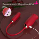 Masturbador Vibra Morde e Suga Boca de Mel II