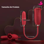 Masturbador Vibra Morde e Suga Boca de Mel II