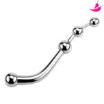 Plug Anal de Aço Inoxidável - Cauda de Raposa