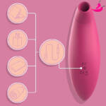 Massageador Clitoriano com Vibração e Sucção