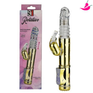 Estimulador Rabbit - Vibrador Rotativo Jack Rabbit Vai e Vem