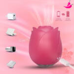 Immortal Flower - Estimulador de Clitóris com Sucção e Vibração