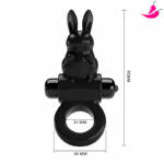 Anel Peniano Formato de Coelho com Vibrador - Pretty Love