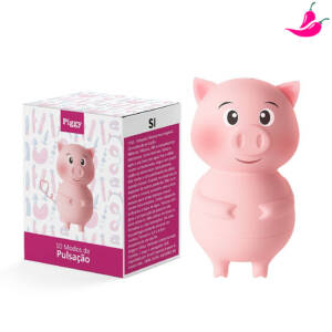 Piggy Estimulador - Vibrador Porquinho com Sucção