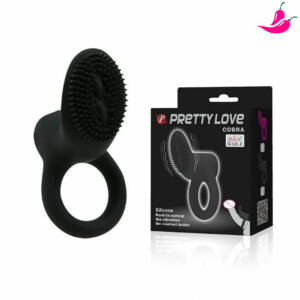 Pretty Love Cobra - Anel Peniano com Estimulador Clitoriano