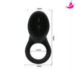 Pretty Love Cobra - Anel Peniano com Estimulador Clitoriano