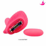 Fancy ClamShell - Vibrador e Estimulador Controle Remoto Sem Fio
