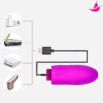 Vibrador Feminino Bullet com Controle à Distância