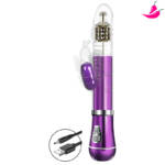 Vibrador Rabbit Recarregável - Cromado Vibrador Rabbit Recarregável - Cromado