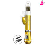 Vibrador Rabbit Recarregável - Cromado