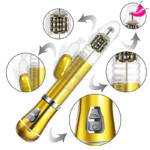 Vibrador Rabbit Recarregável - Cromado