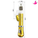 Vibrador Rabbit Recarregável - Cromado