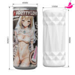 Masturbador Masculino no Formato de Lata - Super Soft 3 Pretty Love