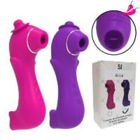 Vibrador de Clitóris com Estimulador de Língua