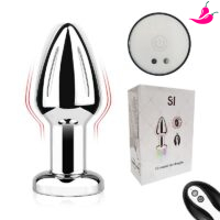 Plug Anal com Vibrador e Controle Remoto