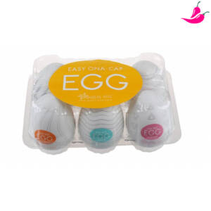 Egg Masturbador Masculino - Kit com 6 Unidades