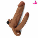 Pleasure X-Tender Series - Capa Dupla com Vibrador