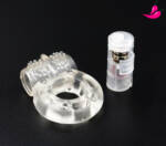 Anel Peniano com Vibrador - Formato de Borboleta