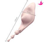 Calcinha Vibratória Estimuladora de Clitóris e Ânus com Controle Remoto - 7 Modos