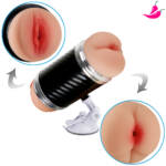 Masturbador Vagina e Ânus com Ventosa
