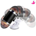 Masturbador Vagina e Ânus com Ventosa