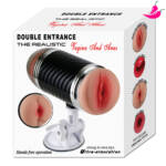 Masturbador Vagina e Ânus com Ventosa