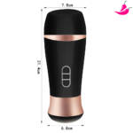 Masturbador Vagina com Vibrador - 10 Modos de Vibração