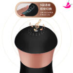 Masturbador Vagina com Vibrador - 10 Modos de Vibração