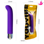 Vibrador Ponto G Recarregável - 10 Modos de Vibração